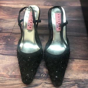 Salsero sz 8 black shoes